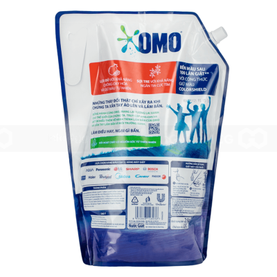 OMO Matic Front Load Beautiful & Durable Detergent Liquid 2.9kg x 4 Bags