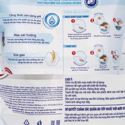 OMO Matic Sensitive Detergent Liquid 2kg x 4 Bags