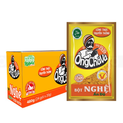 Ong Cha Va Tumeric Powder 20g x 144 Bags