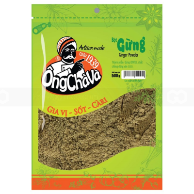 Ong Cha Va Ginger Powder 500g x 20 Bags