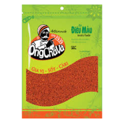 Ong Cha Va Annatto Powder 500g x 20 Bags