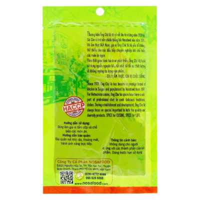 Ong Cha Va Cloves Powder 12g x 80 Bags