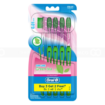 Wholesale OralB Green Tea Toothbrush 5x6x16