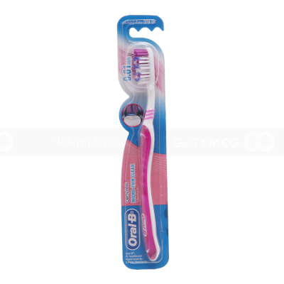Wholesale OralB Micro Thin Clear Toothbrush 1x6x16