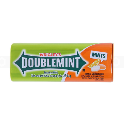 Wrigley's Doublemint Orange mint 23.8g x 15 Jar x 10 Boxes