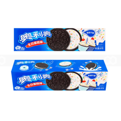 Oreo Birthday Cake Sandwich Cookie 97g x 24pcs