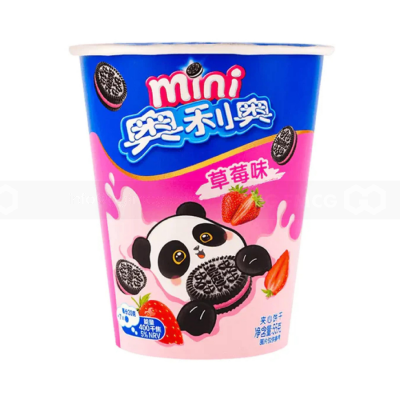 Oreo Strawberry Flavor Mini Biscuit