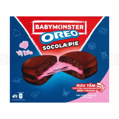 Oreo BabyMonster Socola Pie Strawberry 336g