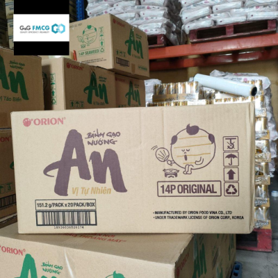 Orion An Rice Cracker Original 151.2g (14 pcs) x 20 Bags
