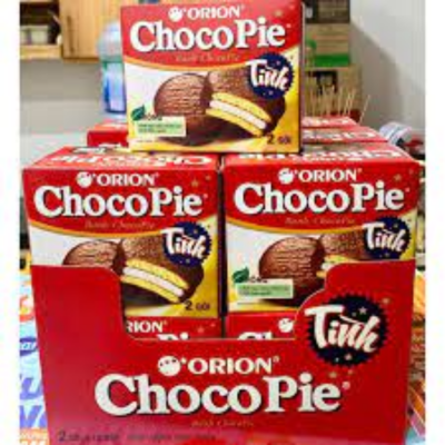 Orion Choco Pie 36.3g x 2 Pcs x 48 Boxes

