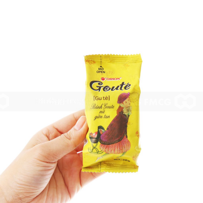 Orion Goute Sweet Crispy Cracker 144g x 16 Boxes