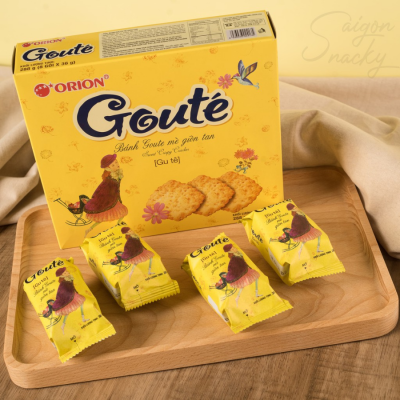 Orion Goute Sweet Crispy Cracker 144g x 16 Boxes
