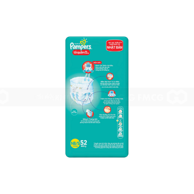 Pampers Baby Dry Pants S52