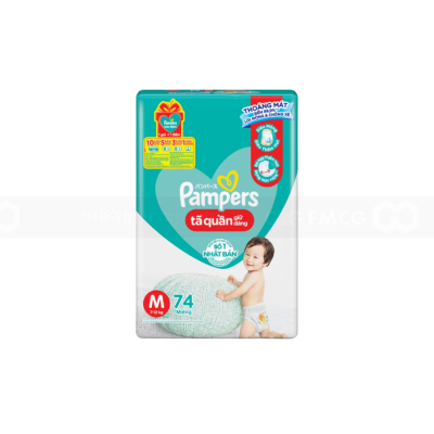 Pampers Baby Dry Pants Super Jumbo M74