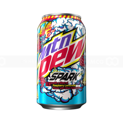 Mountain Dew Can Spark Raspberry 12oz