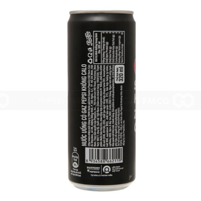 Pepsi Zero No Calories 320ml x 24 Cans