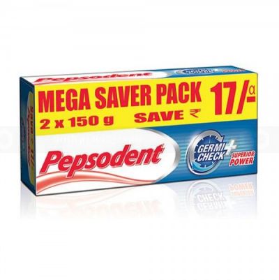 Pepsodent Germicheck 150+150g Save Rs.17