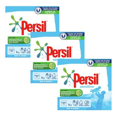 Persil Front & Top Sensitive 1kg x 12 boxes