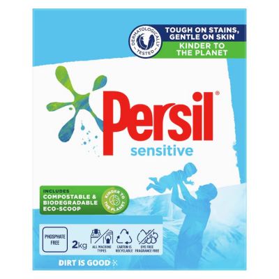 Persil Front & Top Sensitive 4kg x 3 boxes
