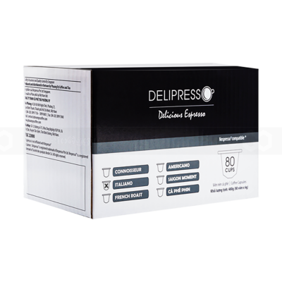 Phuong Vy Delipresso French Roast 6g x 80 capsules x 6 Boxs