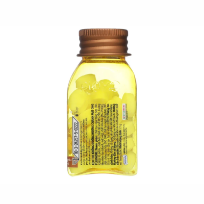 Playmore Honey Lemon Flavored Mints 22g x 6 Jars x 24 Boxes