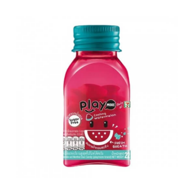 Playmore Watermelon Flavored Mints 22g x 6 Jars x 24 Boxes