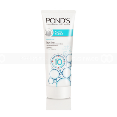 POND'S Complete Solution Acne Clear White Facial Foam 50G x 24 Tubes