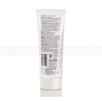 POND'S Complete Solution Acne Clear White Facial Foam 50G x 24 Tubes