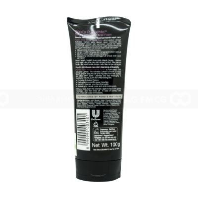 POND'S Pure White Deep Cleansing Brightening Facial Foam 100G x 24 Tubes