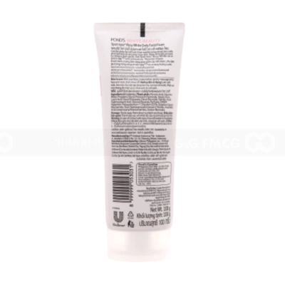 POND'S White Beauty Spot Less+ Rosy White Daily Facial Foam 100G x 24 Tubes