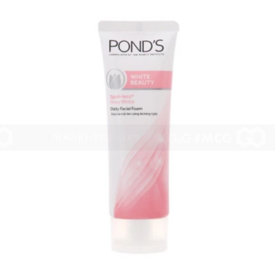 POND'S White Beauty Spot Less+ Rosy White Daily Facial Foam 50G x 24 Tubes