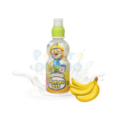 wholesale Pororo Banana Flavor Fruit Drink 235ml x 24 Bottles