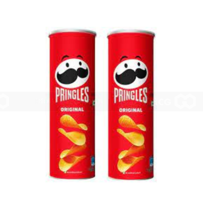 Pringles Potato Crisps Original 102gr x 12 pcs