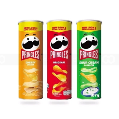 Pringles Potato Crisps Original 102gr x 12 pcs