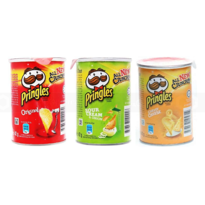 Pringles Potato Crisps Original 42gr x 12 pcs