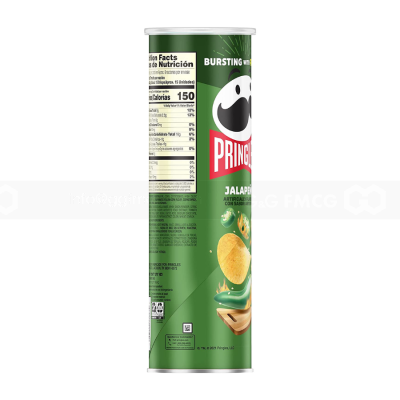 Pringles Potatoes Chips Salt & Seaweed 107g x 12 Cans