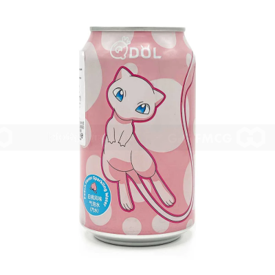 QDOL Peach Flavor Soda 330ml x 24 cans