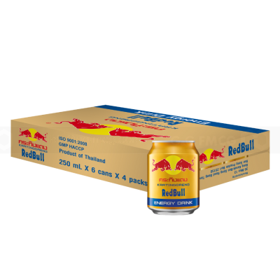 Red Blue Energy Drink 250ml x 24 cans