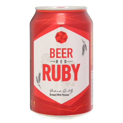 Red Ruby Beer 330ml x 24 cans