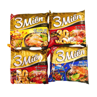 Reeva 3 Mien Gold Tomyum 75g x 30 Bags (Halal)