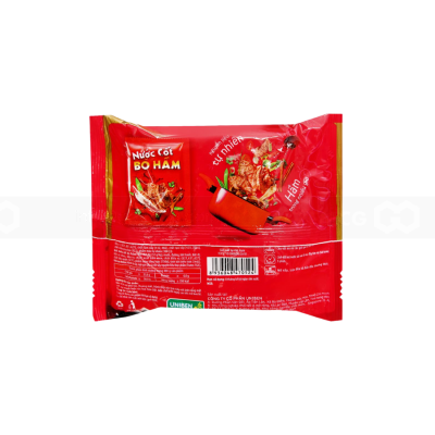 Wholesale Reeva 3 Mien Gold With Stew Beef and Herbs 75g x 30 Bag (Halal)