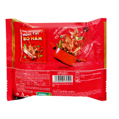 Reeva 3 Mien Gold With Stew Beef and Herbs 75g x 30 Bags (Halal)