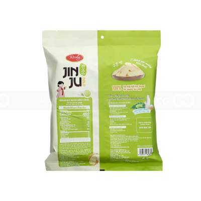 Richy JinJu Milk Pandan Rice Cracker 145 