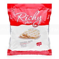 Richy Plus Rice Crackers 135g x 20 Bag