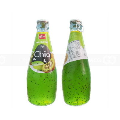 Rita Basil Seed Drink With Kiwi Flavour 290ml x 24 Bottle