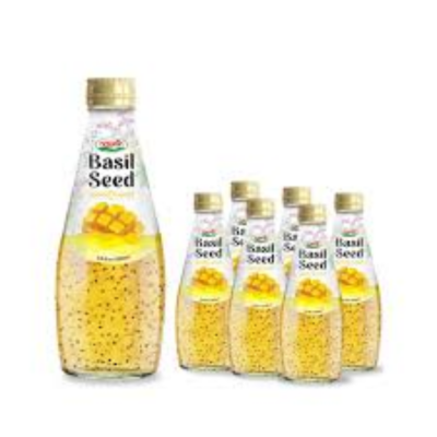 Rita Basil Seed Drink With Mango Flavour 290ml x 24 Bottles
