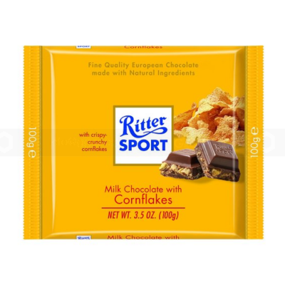 Ritter Sport Cornflakes 100g x 10 Bars