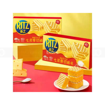 Ritz Biscuit Seven Level Rich Cheese 77gx 15 pcs
