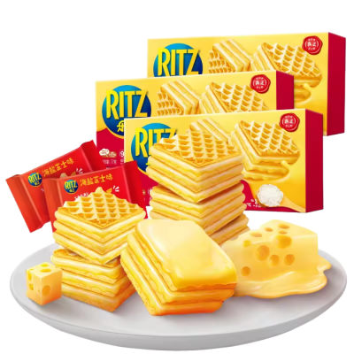 Ritz Biscuit Seven Level Rich Cheese 77gx 15 pcs