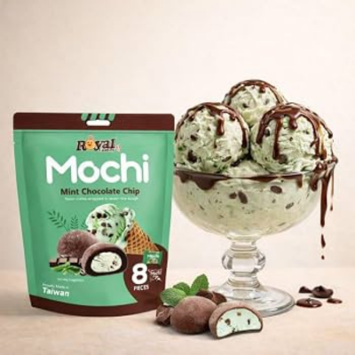 Royal Family Mint Chocolate Mochi 120g